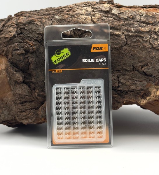 Fox Edges Boilie Caps Clear 120 Stück