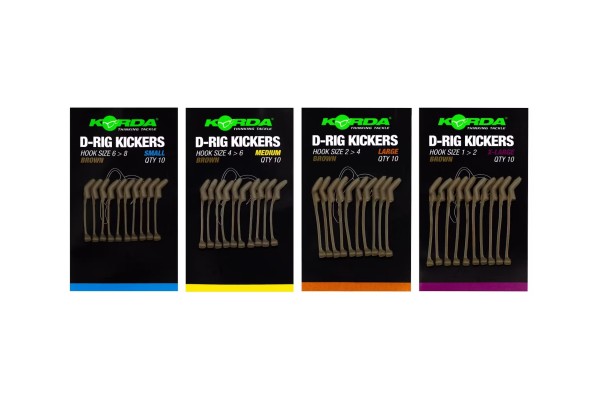 Korda Kickers D Rig in S, M, L und XL Brown