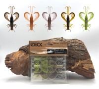Zeck BA Edward 4,5cm 1,9g 6 Stück 5 Farben Gummiköder von Johannes Dietel