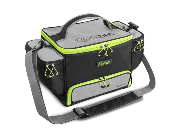 Delphin REAXE QuixBAG 2xBOX Feeder Tasche XL 41x24x25cm mit 2 Boxen