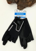 Shimano Pearl Fit Gloves Black L Handschuhe ABVERAUF