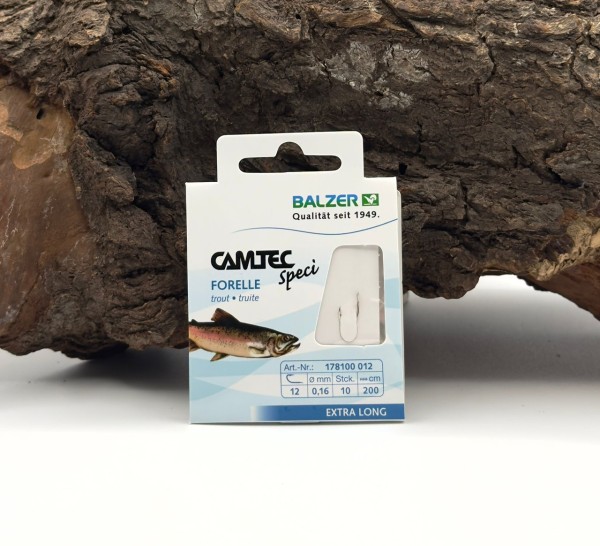 Balzer Camtec Speci Forelle/Sbiro Silber 200cm Gr. 4 6 8 10 12 SALE