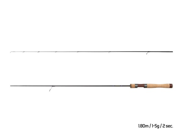 Delphin TROUTERA HardLURE 1,80m 2,10m 1-5g 2-7g Forellenrute 2-teilig