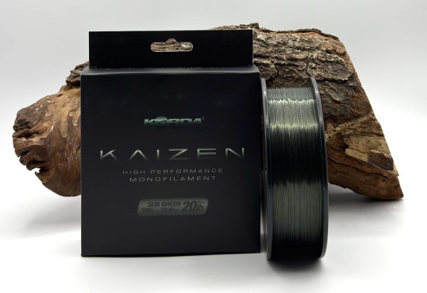 Korda Kaizen Mono 0.35mm/15lb 0.40mm/20lb Green & Brown 1000m