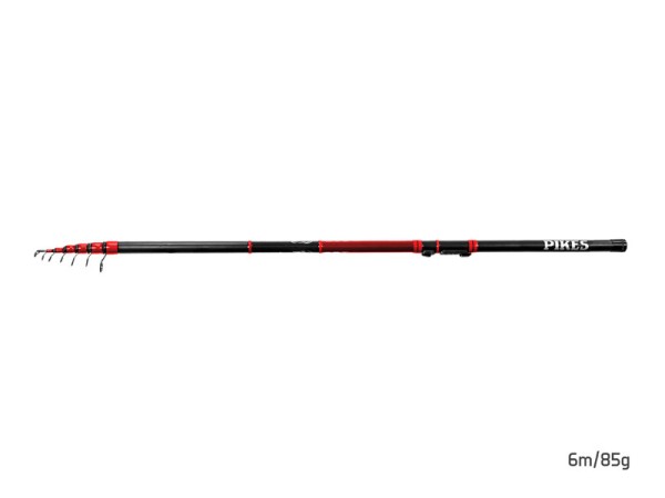 Delphin TELEPIKE – Stellfisch Teleskoprute 5m 6m 7m 8m