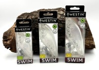 Westin Swim Glidebait Blank inkl. Drillinge & Splitrings Transparent 10cm 12cm 13,5cm Westin Swim Glidebait Blank inkl. Drillinge & Splitrings Transparent 10cm 12cm 13,5cm