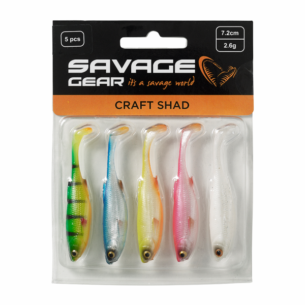 Savage Gear Craft Shad Dark Water Mix 7,2cm 8,8cm 10cm