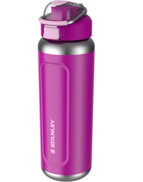 Stanley Classic Wellspring Bottle 0,7l/24oz Trinkflasche Rose Quartz Black Violet
