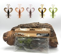 Zeck BA Edward 7,5cm 8,4g 4 Stück 5 Farben Gummiköder von Johannes Dietel Zeck BA Edward 7,5cm 8,4g 4 Stück 5 Farben Gummiköder von Johannes Dietel