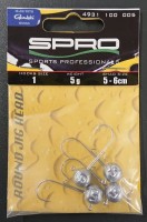 SPRO Round Jig Head 1 5g 4 Stück SPRO Round Jig Head 1 5g 4 Stück