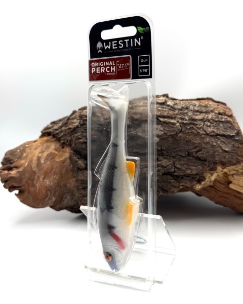 Westin Original Perch 15cm 34g 5 Farben Gummiköder