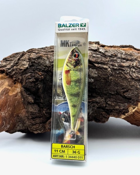 Balzer MK Super Natural Jerk 5 Farben 11cm 36g Matze Koch Sinkend Wobbler