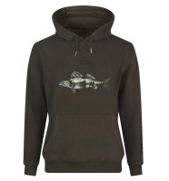 DAIWA Hoodie Zander Dark Olive Kapuzenpullover M L XL XXL