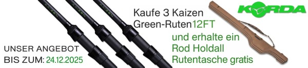 Korda Kaizen Green Rod 12ft Spod Karpfenrute