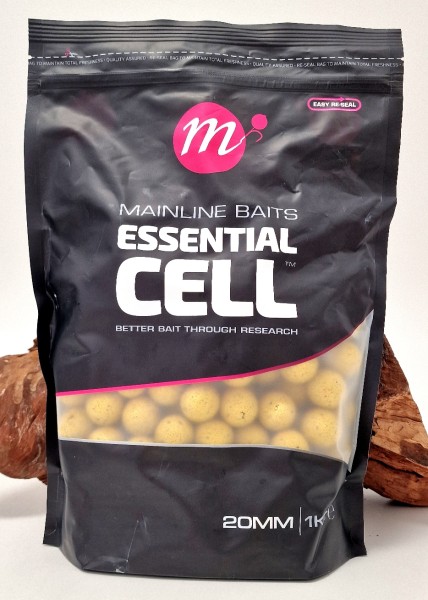 Mainline Shelf Life Boilies Essential Cell 20mm - 1kg
