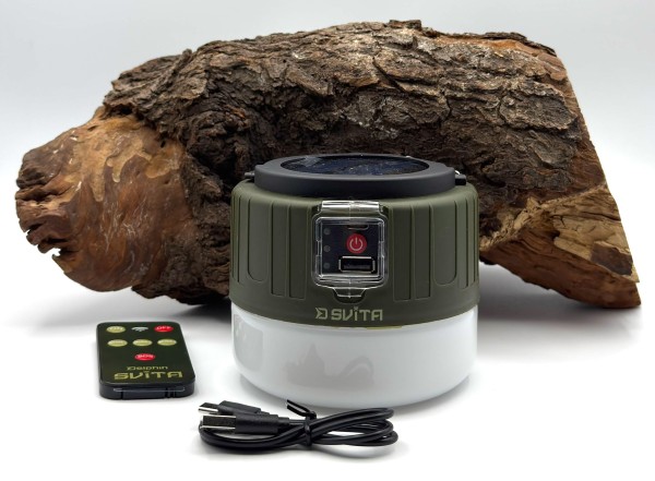 Delphin SVITA 4W 3600mAh Campinglampe mit Fernbedienung