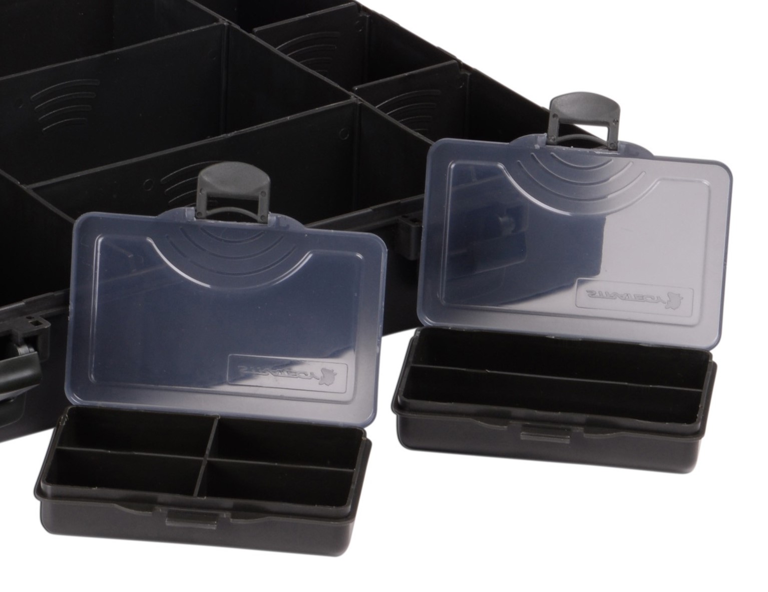 Strategy Tackle Box M 34,5x23,5cm 1 Tacklebox 2 Zubehörboxen für Angelzubehör