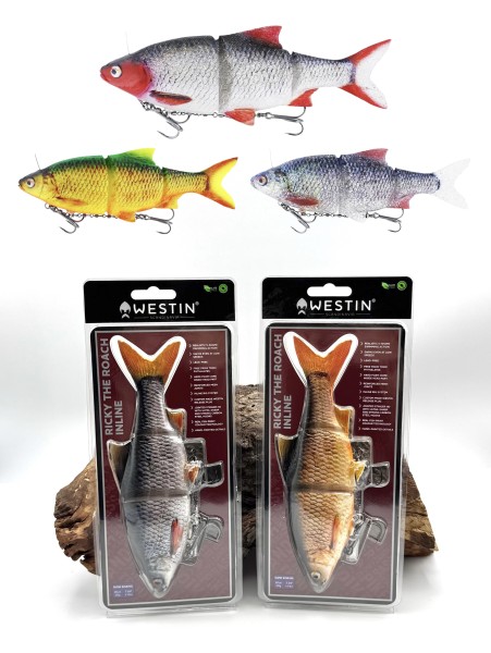 Westin Ricky The Roach Inline 20cm 110g Slow Sinking 5 Farben Bleifrei