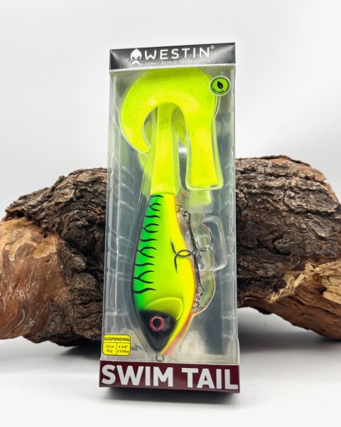 Westin Swim Tail Hybrid 12cm 62g Suspending 2 Tails 8 Farben