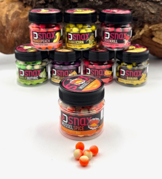 Delphin D Snax Pop Ups 8mm 20g 8 Sorten Hookbait
