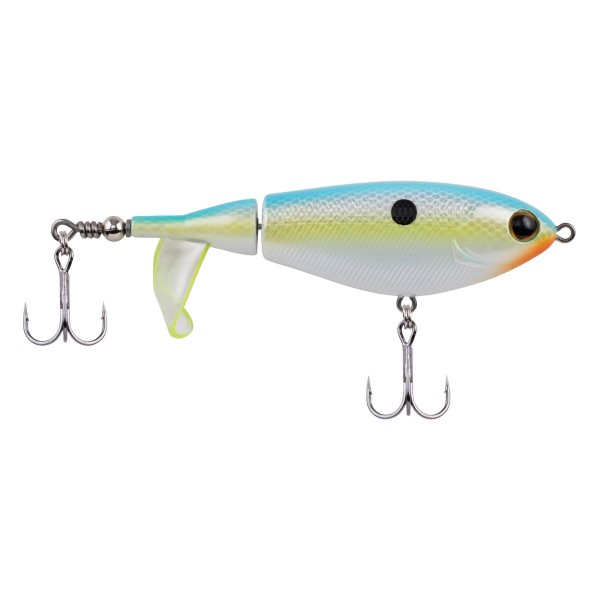 Berkley Choppo Topwater 105mm 21g 9 Farben Proppelerschwanz