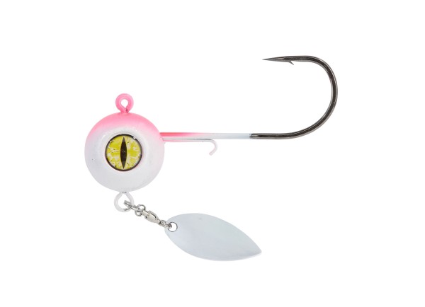 Balzer Valhall Bomb Jighead mit Spinnerblatt pink 50g - 150g Rainer Korn