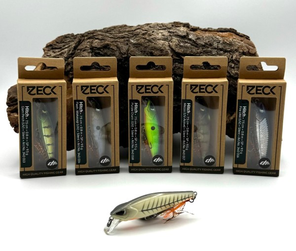 Zeck Hitch 7,5cm Twitchbait 9,5g 0,8m Lauftiefe SP 6 Farben BA Edition