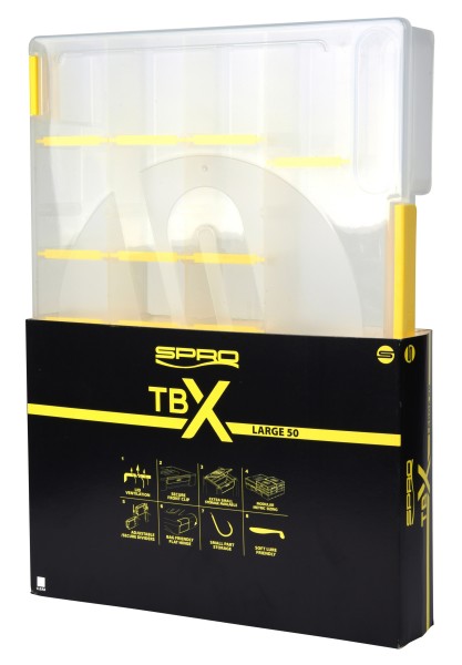 Spro TBX Tackle Box L50 Clear