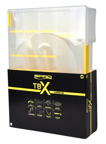 Spro TBX Tackle Box L80 Clear