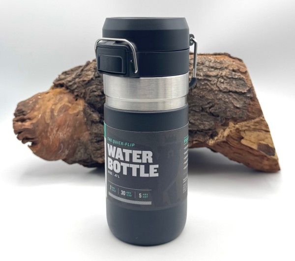 Stanley Quick Flip Water Bottle 0.47l Black Trinkflasche