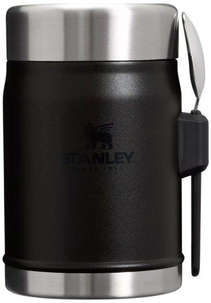 Stanley Legendary Food Jar + Spork 14oz/0,4L Black 2.0