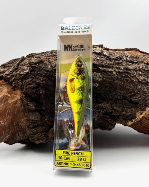 Balzer MK Super Natural Jerk 5 Farben 10cm 28g Matze Koch Sinkend Wobbler