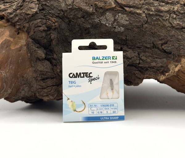 Balzer Camtec Speci Teig vergoldet 60cm Gr. 2 4 6 8 10 mit Spirale