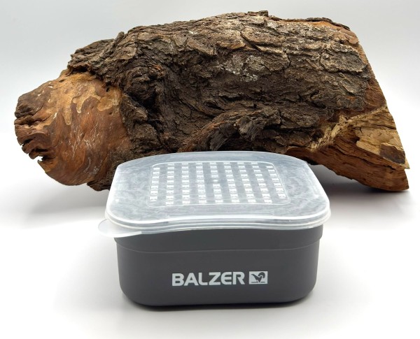 Balzer Madendose M600ml L1300ml PVC Köderdose mit Lüftungslöchern
