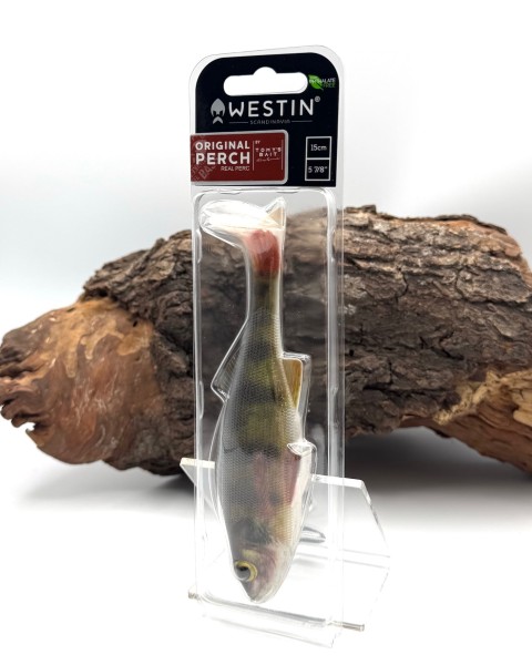 Westin Original Perch 15cm 34g 5 Farben Gummiköder