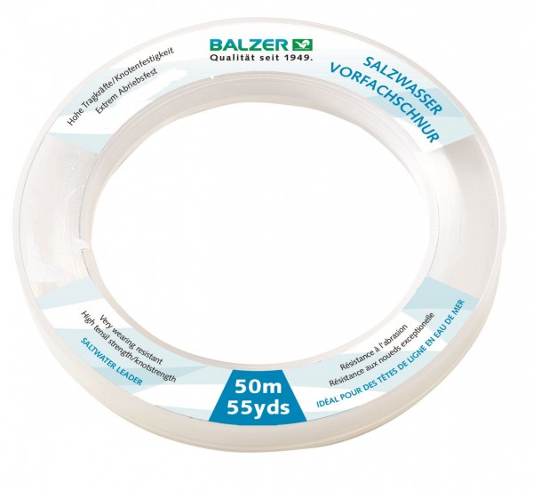 Balzer Salzwasservorfachschnur 50m 0,50mm 0,60 0,70 0,80 0,90 1,00 1,20mm