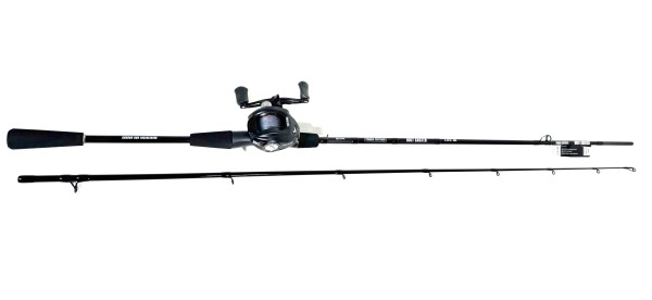 Spro Power Catcher Baitcast Combo 2,10m 60g + 150m 0,18mm 10kg 4-Fach geflochtene Schnur