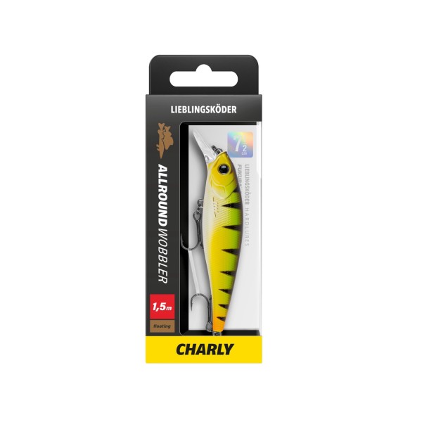 Lieblingsköder Allround Wobbler 75mm 9,4g Floating 16 Farben