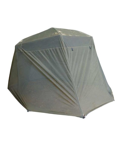 Fox Khaki Mozzy Mesh Mückenschutznetz 60inch Brollies mit Tragetasche