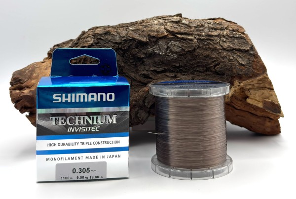 Shimano Technium Invisitec A Mono 0,305mm 9,0kg 19.80Lb 1100m Grey