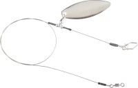 Balzer Shirasu 7x7 Niroflex Hechtvorfach mit kugelgelagertem Spinnerblatt in Silber oder Kupfer