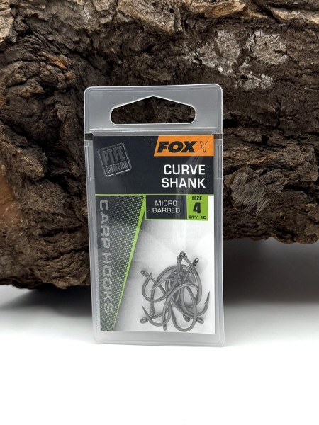 Fox Curve Shank PTFE Karpfenhaken Micro Barbed Größe 2 4 6