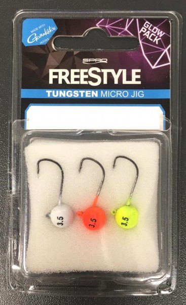 Spro Freestyle Tungsten Micro Jig Glow Jig 22
