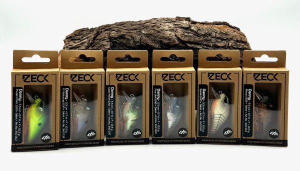 Zeck Danny 5,5cm Crankbait 10,5g 0,7m Lauftiefe F in 6 Farben BA Edition