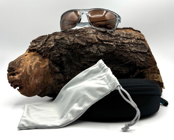 Shimano Eyewear Transparent Grey & Copper Polarisationsbrille Polbrille
