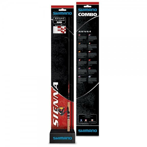 Shimano Sienna Spinning 810MHC Combo 2,69m 14-42g Rute+Rolle
