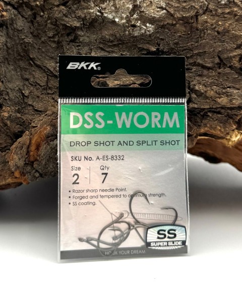 BKK DSS-Worm Dropshot & Split Shot Haken