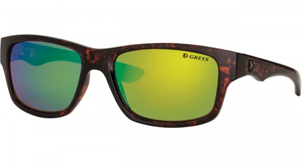 Greys G4 Tortoise Sunglasses Green Mirror