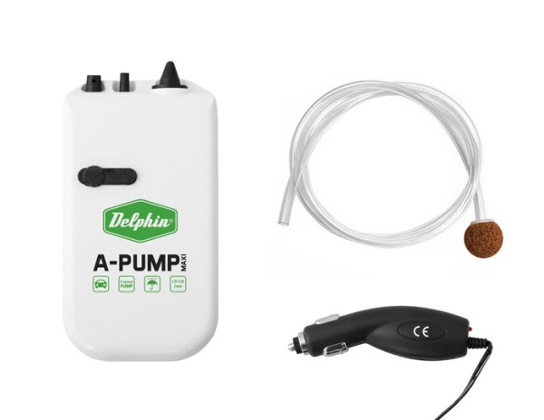 Delphin A-Pump maxi Sauerstoffpumpe 12V Autoanschluss