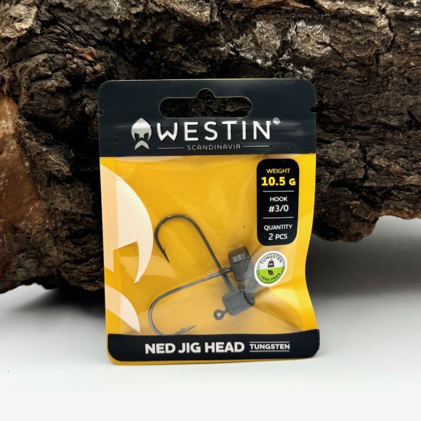 Westin Ned Jig Head Tungsten Black Nickel #3/0 3,5g 5g 10,5g